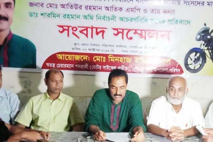 হুইপ আতিককে শেরপুর ছাড়ার আল্টিমেটাম বিদ্রোহী প্রার্থীর