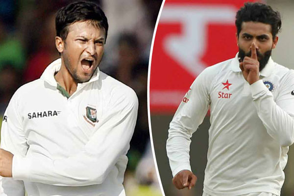 জাদেজার কারণে আরও এক ধাপ নেমে গেলেন সাকিব