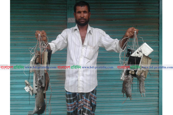 নেশা যখন ইঁদুর মারা!