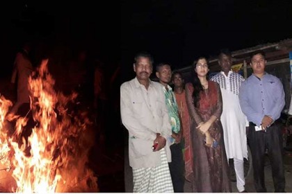 বোয়ালমারীতে ৪ হাজার মিটার কারেন্ট জাল ধ্বংস