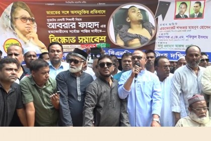 ময়মনসিংহে বিএনপির বিক্ষোভ সমাবেশ 