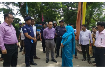 আখাউড়া স্থলবন্দর পরিদর্শনে ভুটানের চার্জ দ্যা এফেয়ার্স