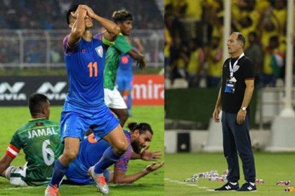 বাংলাদেশের সঙ্গে 'ড্র' নিয়ে যা বললেন ভারতের কোচ