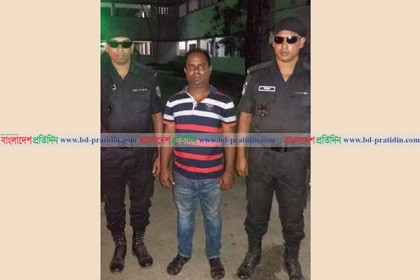 ফুলপুরে সাদেক হত্যা মামলার আসামি স্বপন আটক
