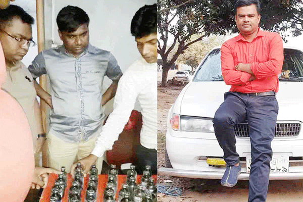 যুবলীগ নেতার আড্ডাখানা থেকে ফেনসিডিল উদ্ধার

