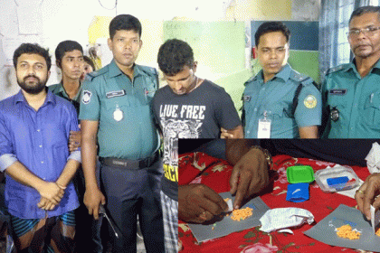 বরিশাল শেরে-ই বাংলা মেডিকেলে ইয়াবাসহ যুবক আটক

