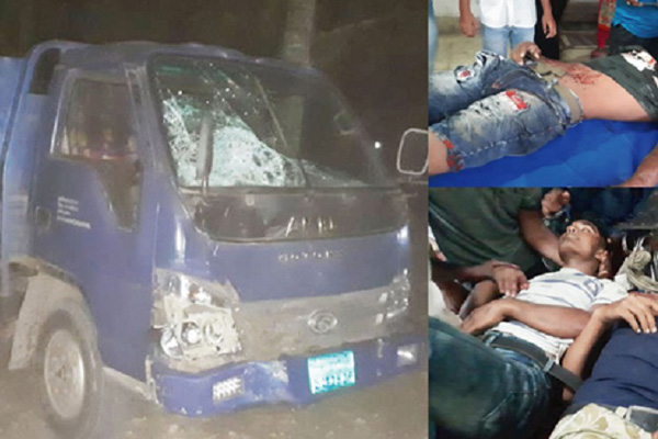 বোয়ালমারীতে পিকআপ ভ্যানের চাপায় মোটরসাইকেল আরোহী নিহত