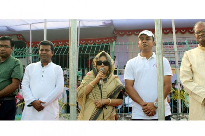 মাদক থেকে দৃষ্টি ফেরাতে ফুটবল টুর্নামেন্ট