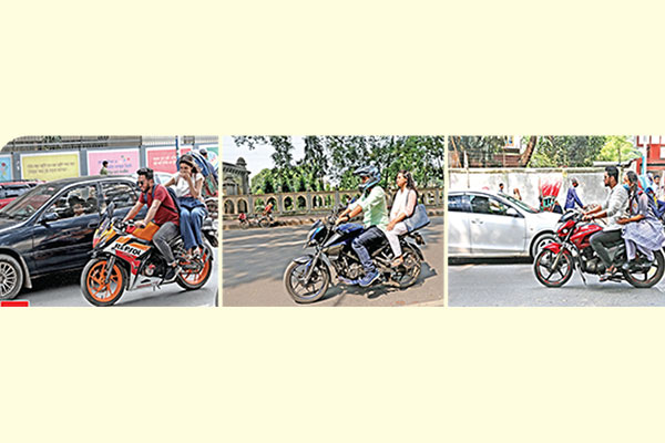 মোটরসাইকেলে নিরাপত্তা ঝুঁকি