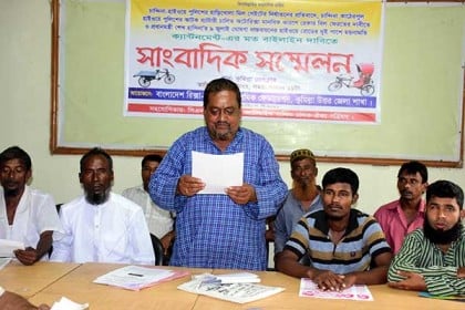 কুমিল্লায় আটক চার হাজার রিকশা ছেড়ে দেয়ার দাবি