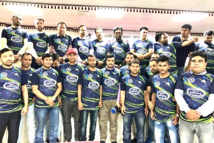 রিয়াদে বাথা প্রবাসী ফুটবল দলের জার্সি বিতরণ