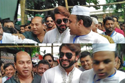 শেষ সময়ে এসে ভোট দিয়েছেন শাকিব