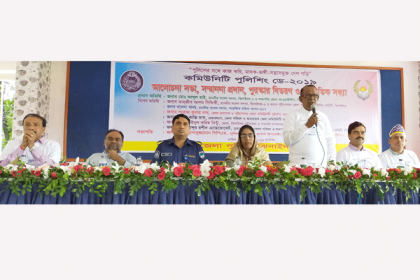 ঝিনাইদহে নানা আয়োজনে কমিউনিটি পুলিশিং ডে পালিত