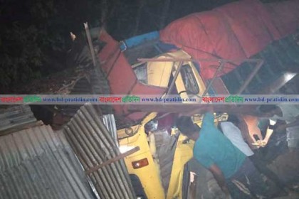 সলঙ্গায় ট্রাকচাপায় বাইসাইকেল আরোহী নিহত