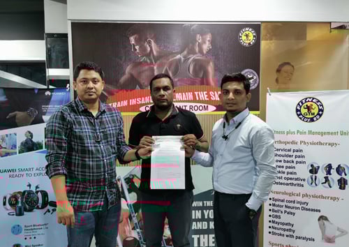 স্বাস্থ্য সচেতনতায় ফিটনেস প্লাস বিডি’র সঙ্গে যুক্ত হলো হুয়াওয়ে