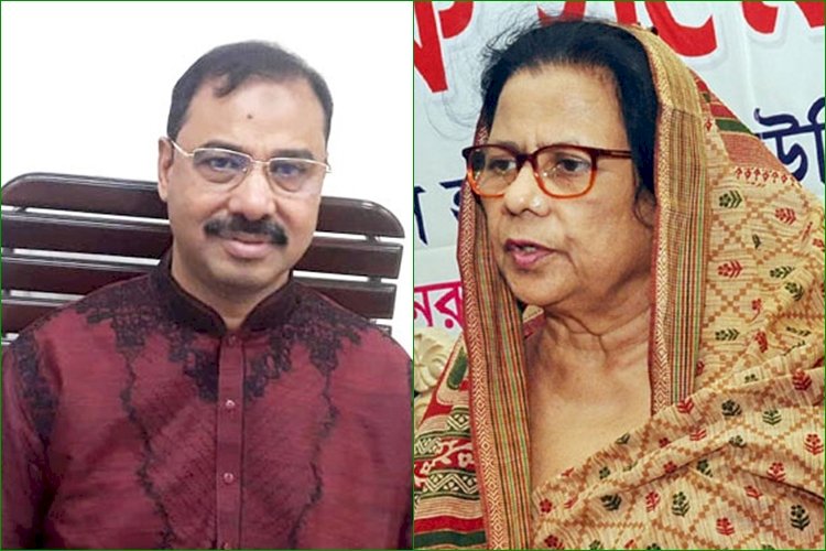 হাসিনা মহিউদ্দিনকে সভামঞ্চ থেকে নামিয়ে দিলেন মেয়র নাছির