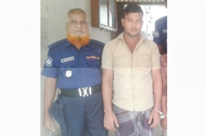 বোয়ালমারীতে এক সন্তানের জননীকে ধর্ষণ, আটক ১
