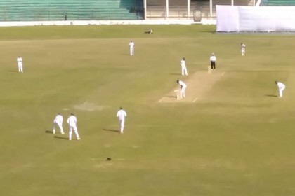 বরিশালে ৪র্থ দিনে শ্রীলঙ্কার বিপক্ষে জ্বলে উঠলেন সিয়াম