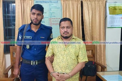 ভোলা থেকে সম্রাটের সহযোগী জাকির আটক 
