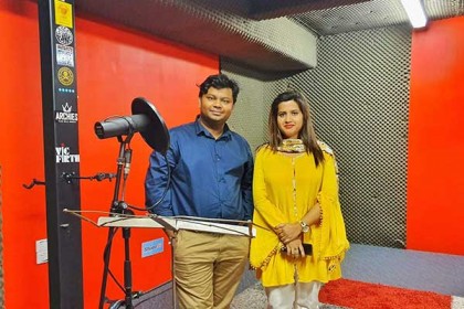 এবার একসঙ্গে রিজভী ওয়াহিদ-ন্যান্সি