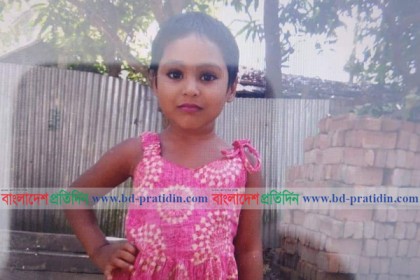 নিখোঁজের ৪২ ঘণ্টা পর শিশু ভাবনার মরদেহ উদ্ধার