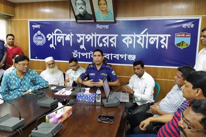 সড়ক পরিবহন আইন নিয়ে চাঁপাইনবাবগঞ্জে মতবিনিময়