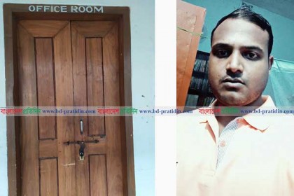 বেরোবি হল প্রভোস্টের রুমে তালা দিলেন ছাত্রলীগ নেতা জয়