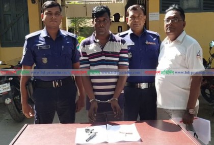 কালীগঞ্জে ১৩ মামলার আসামি ডাকাত সর্দার শফি গ্রেফতার