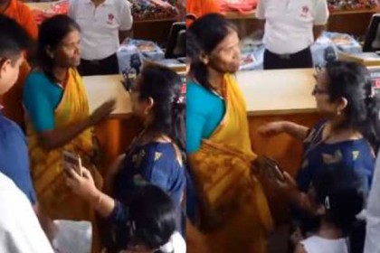 হাতে টোকা দেয়ায় ভক্তের দিকে তেড়ে গেলেন রানু মণ্ডল (ভিডিও)