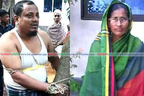 ঘরে প্রবেশের কারণ জানতে চাওয়ায় গৃহবধূকে গলাকেটে হত্যা