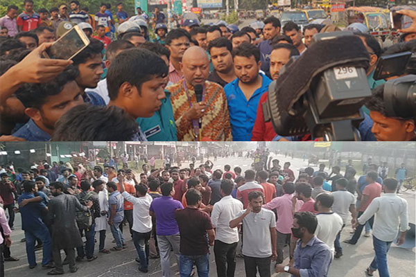আন্দোলনের তোপে দাবি মেনে নিলেন বেরোবি উপাচার্য