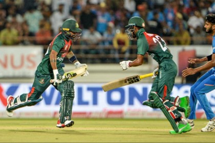 ভারতকে ১৫৪ রানের টার্গেট দিল বাংলাদেশ
