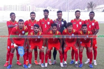ওমানে ১-৩ গোলের জয় পেয়েছে বাংলাদেশ 