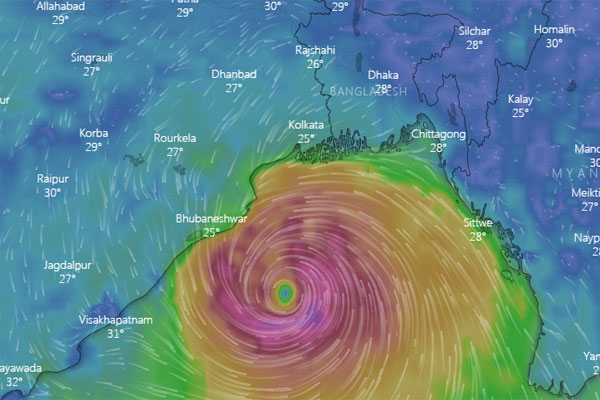 খুলনা-বরিশাল অঞ্চলে আঘাত হানতে পারে 'বুলবুল'