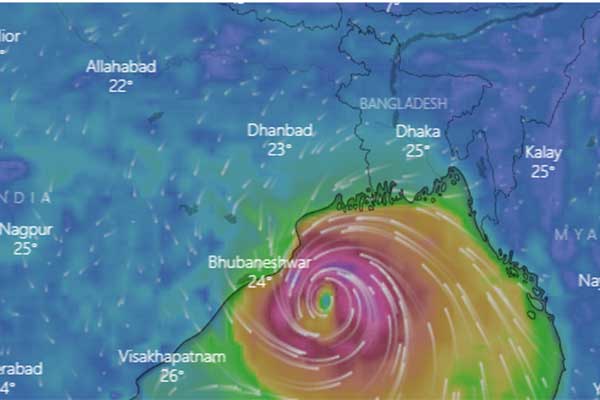 বাংলাদেশে যখন আঘাত হানতে পারে 'বুলবুল'