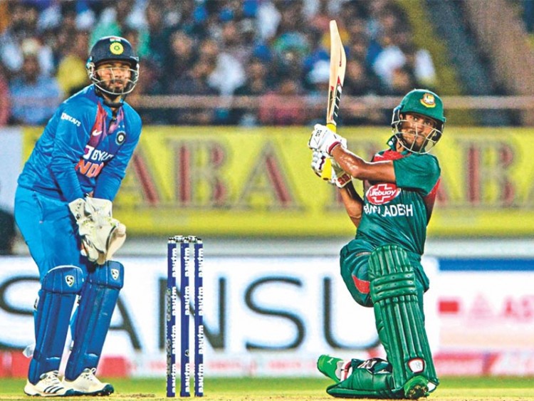 নাইমের ফিফটিতে ভর করে খেলায় ফিরল বাংলাদেশ