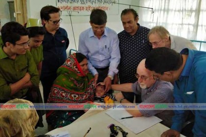 ফরিদপুরে ১০ দিনব্যাপী বিনামূল্যে প্লাষ্টিক সার্জারি ক্যাম্প