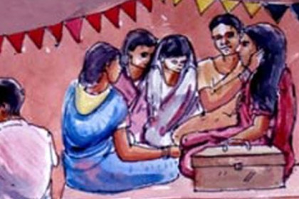 মেয়েকে বাল্য বিয়ে না দেওয়ার মুচলেকা দিলেন মা