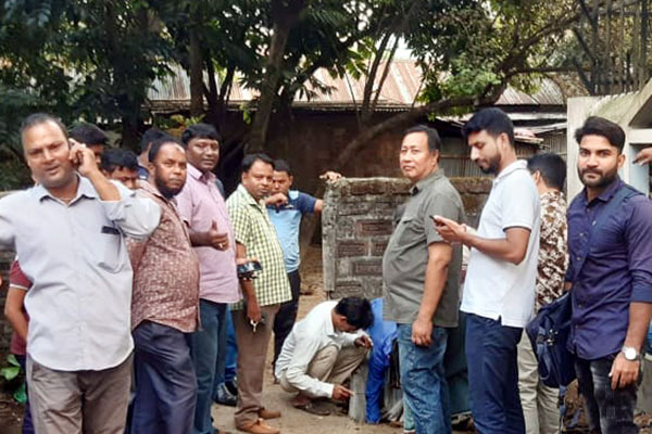 পানির অবৈধ সংযোগের বিরুদ্ধে সিসিকের অভিযান