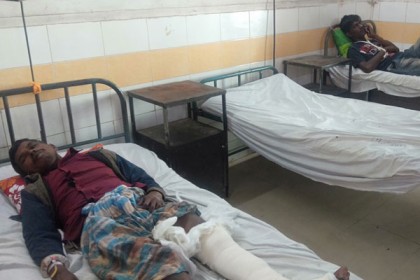 কুমিল্লা মেডিকেলে ট্রেন দুর্ঘটনায় আহত ১৩ জন