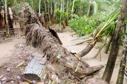 ঘূর্ণিঝড় বুলবুলের আঘাতে ঝালকাঠিতে ব্যাপক ক্ষতি