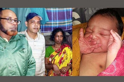 বরিশাল শেবাচিম হাসপাতাল থেকে চুরি যাওয়া নবজাতকসহ নারী আটক