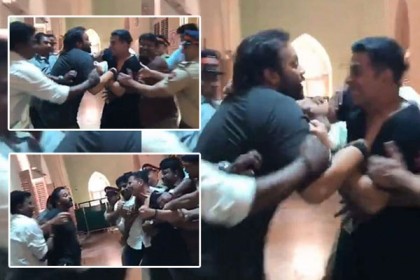 সেটে পরিচালকের সঙ্গে অক্ষয়ের 'হাতাহাতি', ভিডিও ভাইরাল