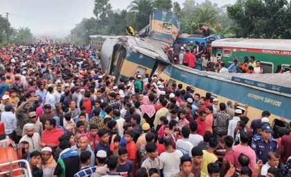 কসবায় ট্রেন দুর্ঘটনায় নিহতদের মধ্যে ৬ জন চাঁদপুরের 