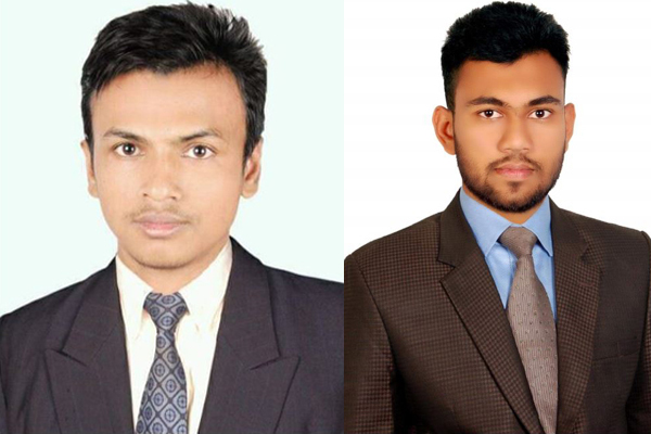 দশমিনা উপজেলা ব্লাড ডোনেট ফাউন্ডেশনের সভাপতি তুষার ও সম্পাদক রাহাত