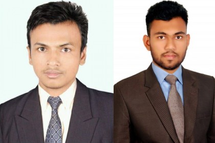 দশমিনা উপজেলা ব্লাড ডোনেট ফাউন্ডেশনের সভাপতি তুষার ও সম্পাদক রাহাত