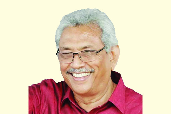 শ্রীলঙ্কায় প্রেসিডেন্ট গোটাবায়া রাজাপক্ষে