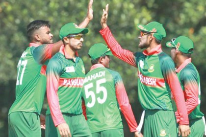 নেপালকে হারিয়ে জয়ের ধারা অব্যাহত রাখল বাংলাদেশ 