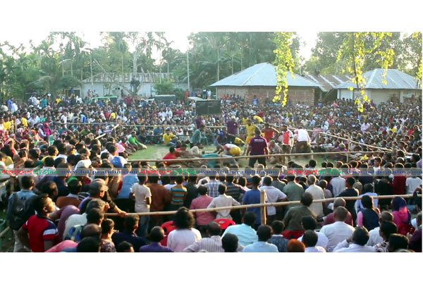 ঠাকুরগাঁওয়ে ঐতিহাসিক হাডুডু খেলা অনুষ্ঠিত