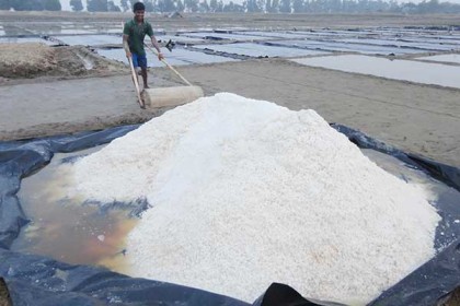 ৫৮ বছরে এবার সর্বোচ্চ লবণ উৎপাদন